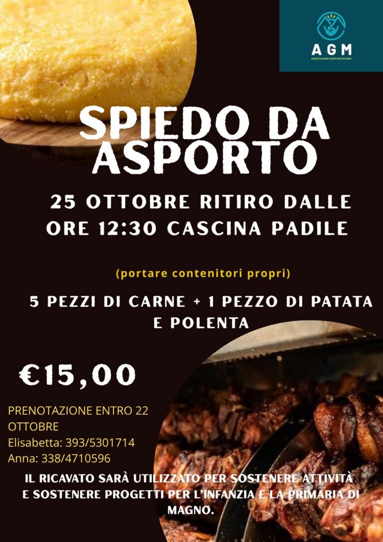 Spiedo da asporto cascina padile