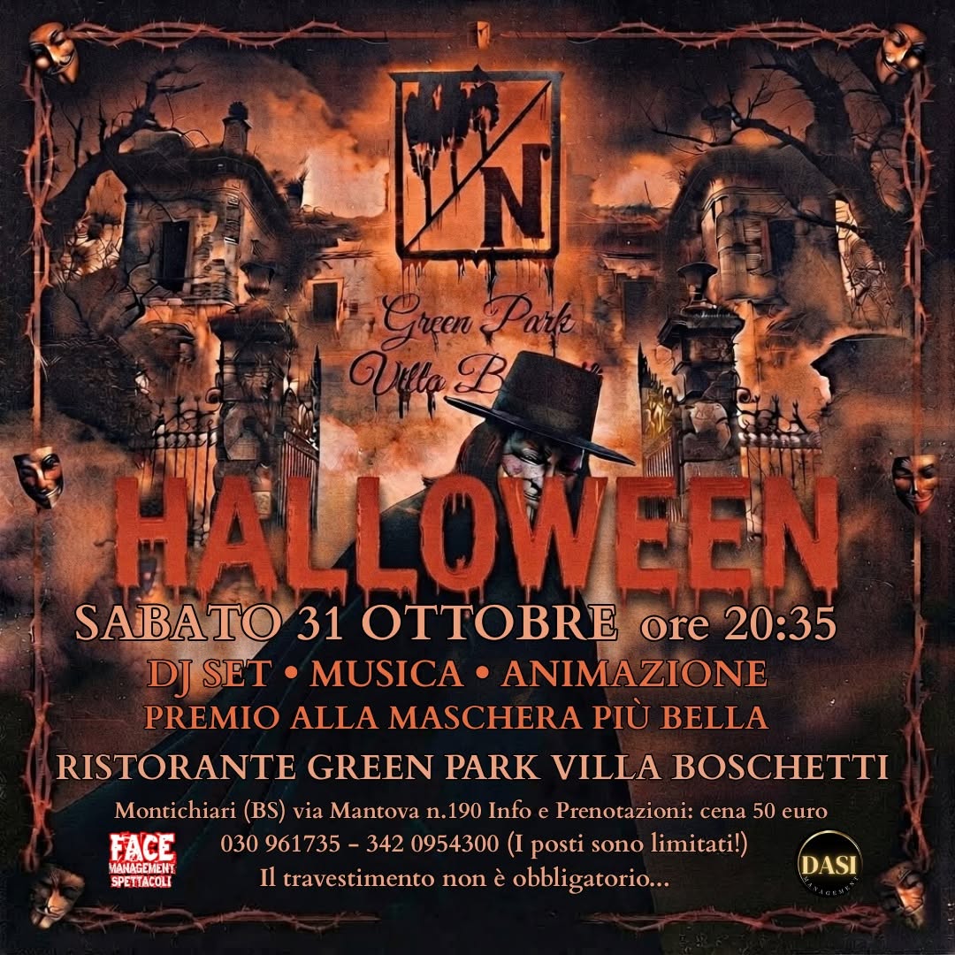 Locandina Halloween party