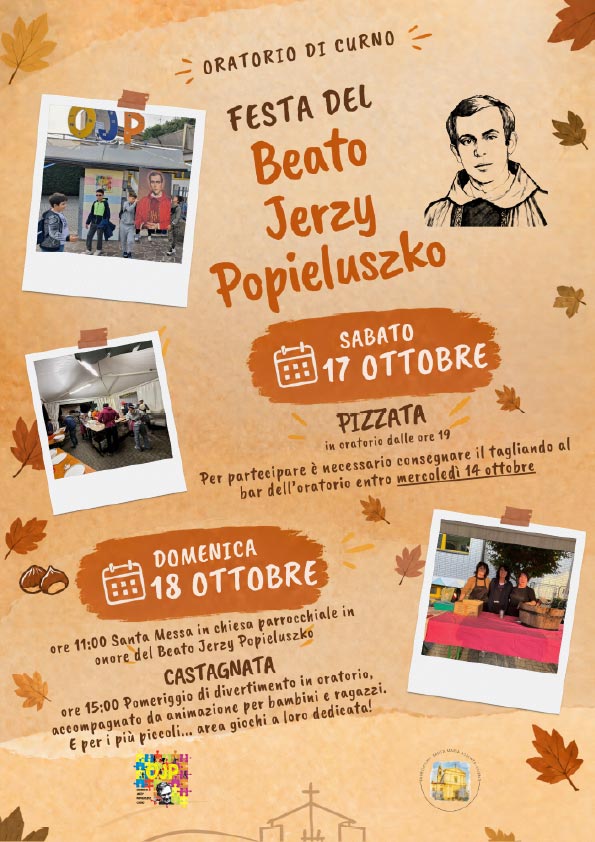Locandina Festa beato Jerzy Popiełuszko
