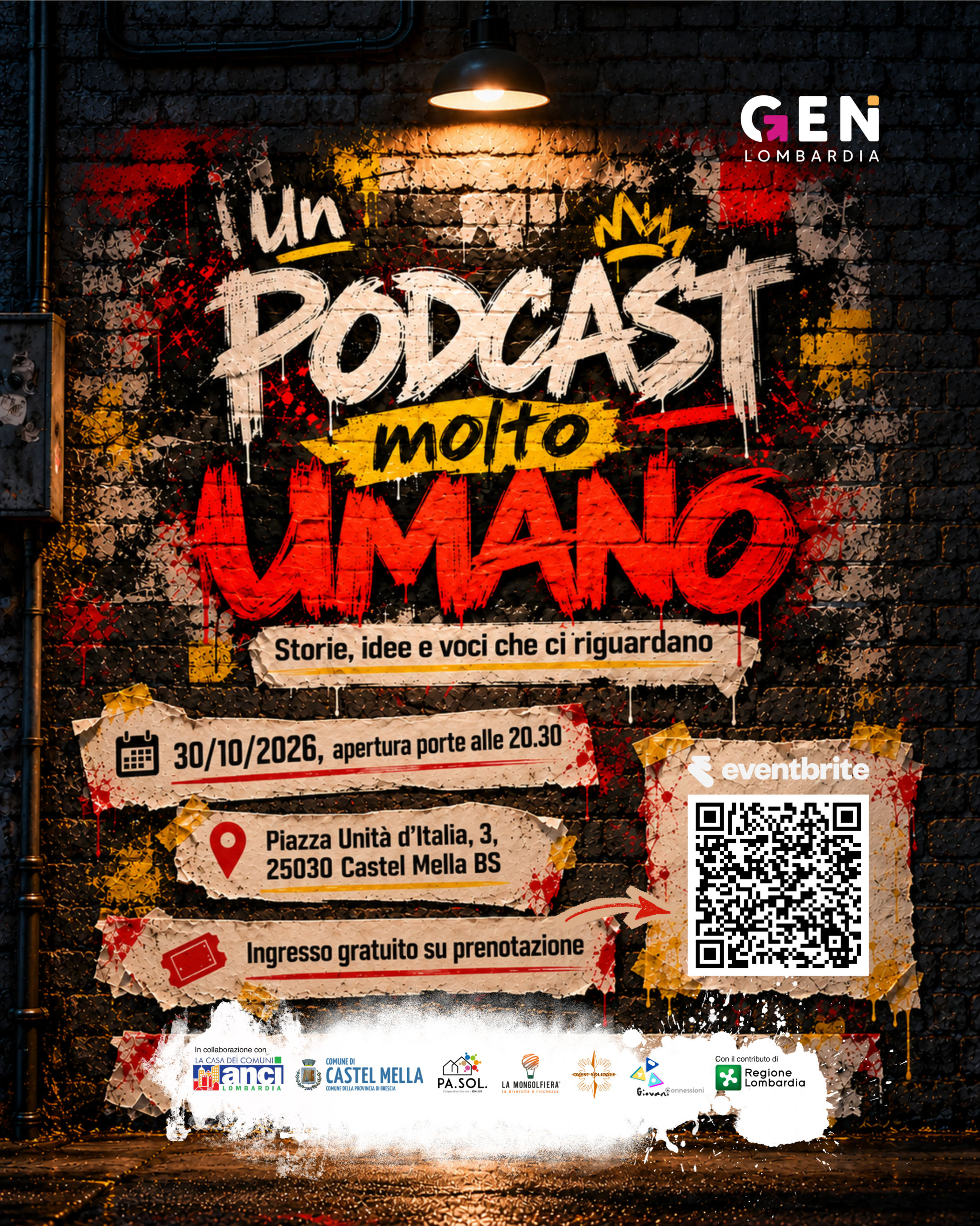Locandina Un podcast molto umano