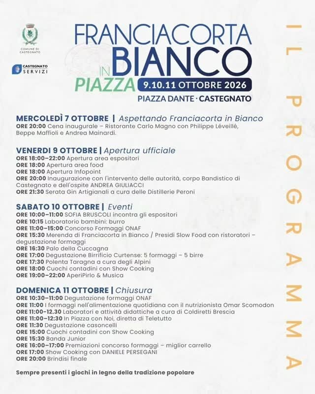 Locandina Franciacorta in Bianco