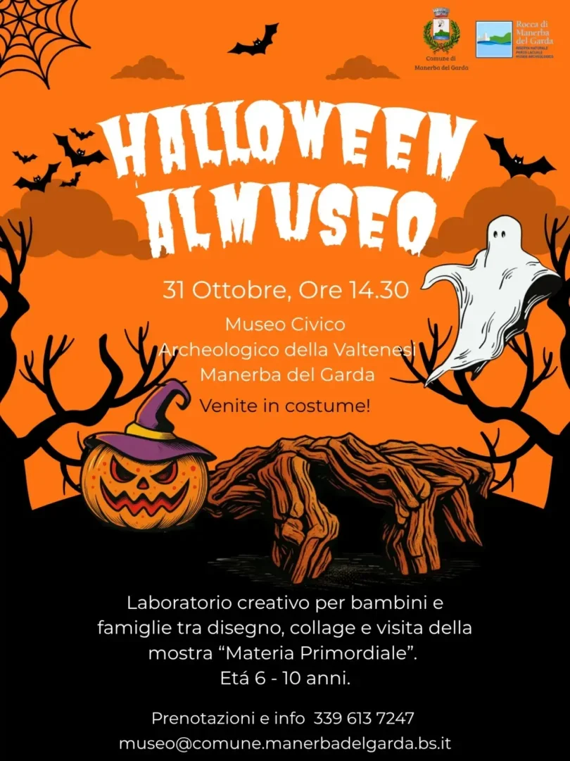 Locandina Halloween alla Rocca di Manerba