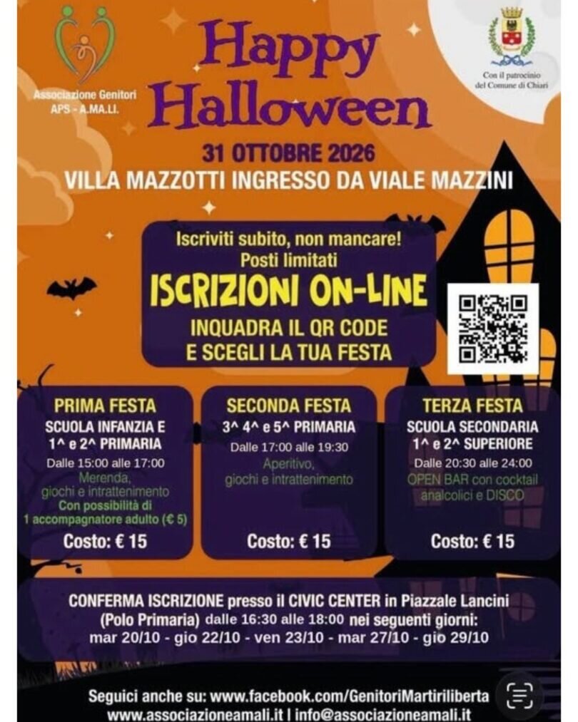 Locandina Happy Halloween