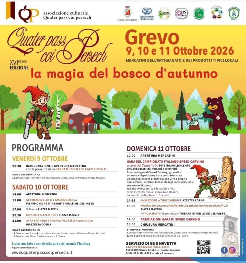 Locandina La magia del bosco d' autunno