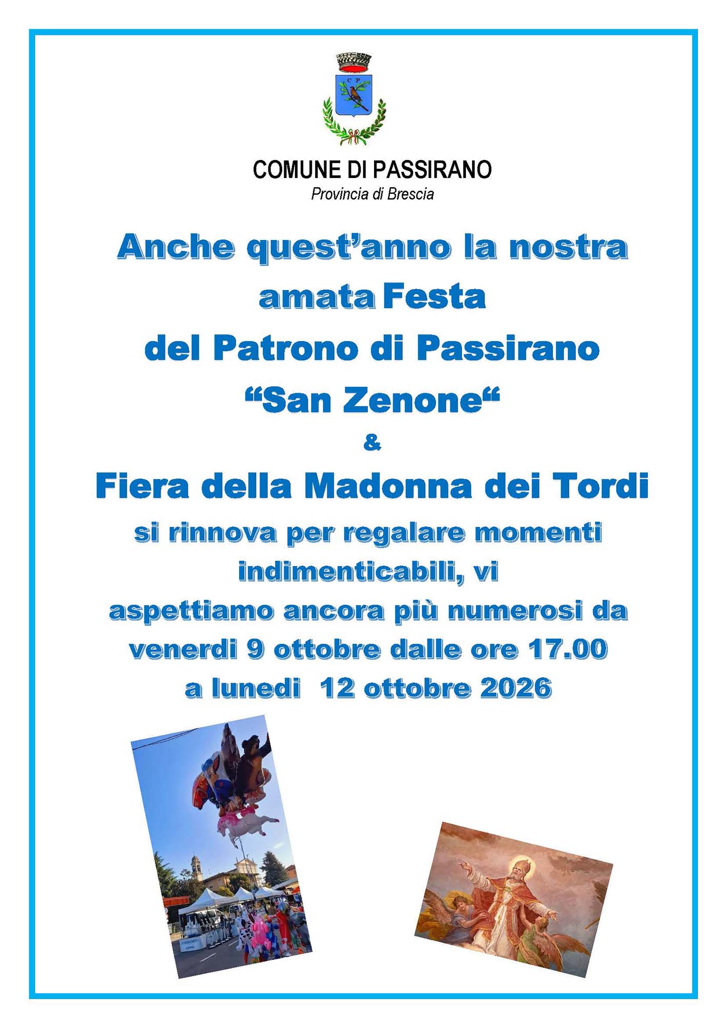 Locandina Fiera della madonna dei tordi