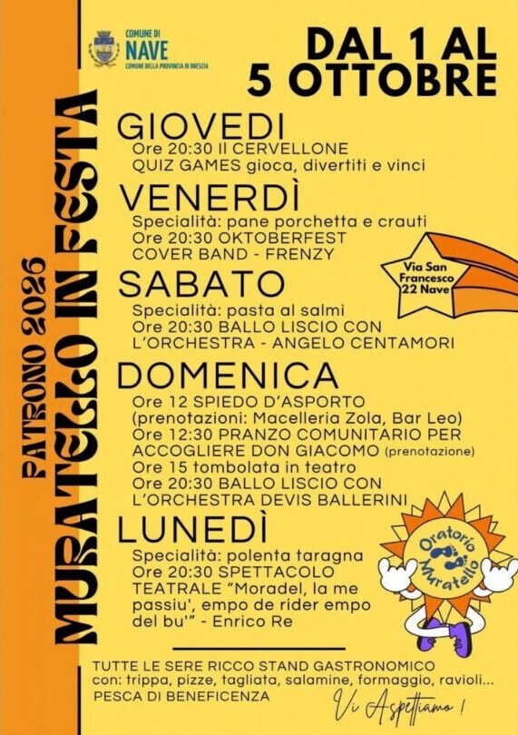 Locandina Muratello in festa
