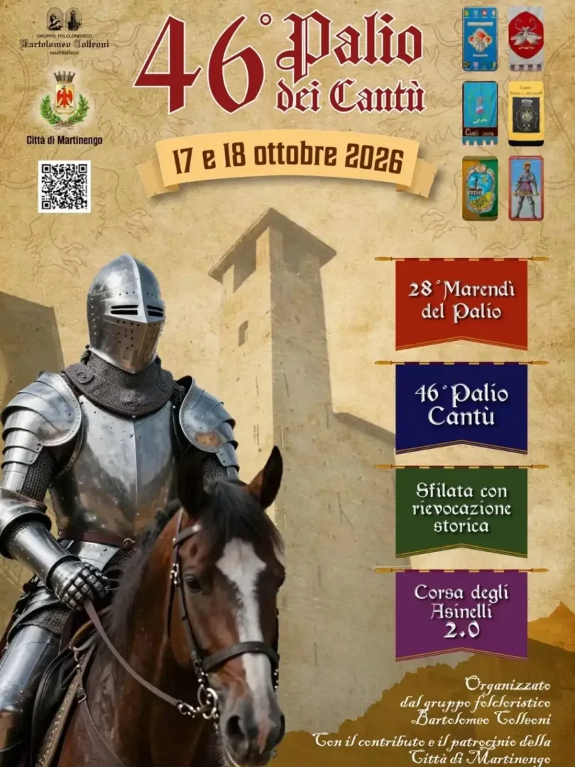 Locandina Palio dei Cantù