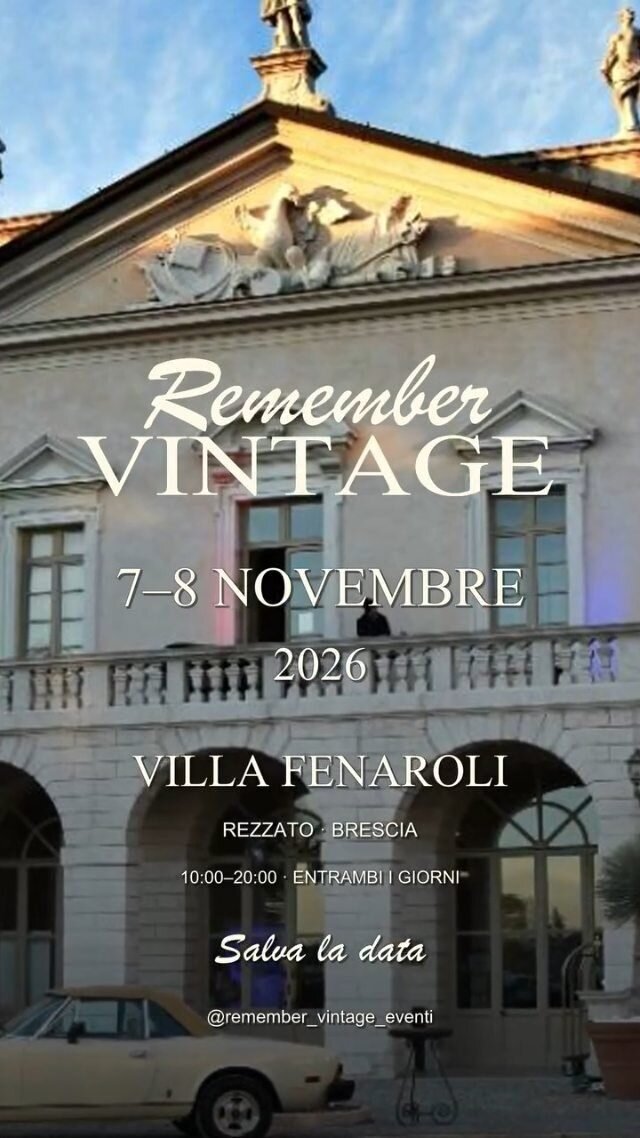 Locandina Remember vintage