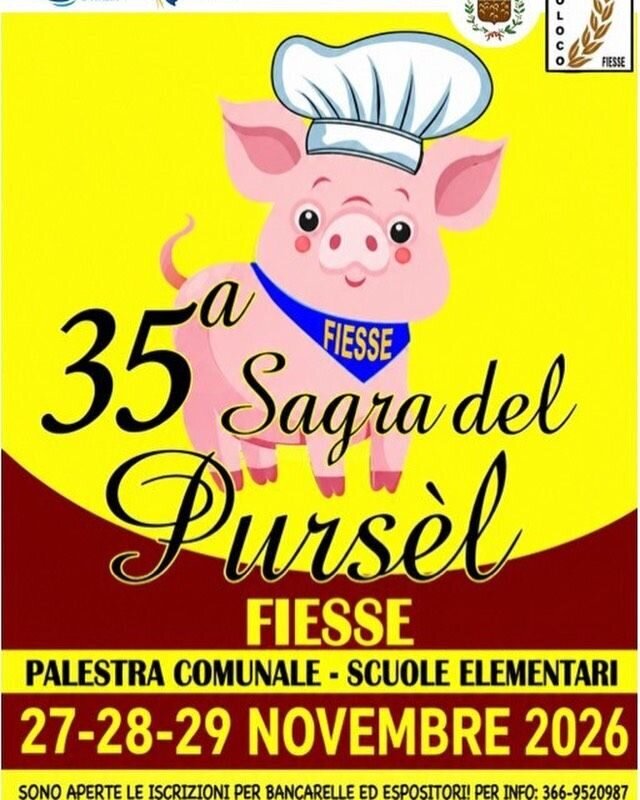 locandina 35ª Sagra del Pursèl