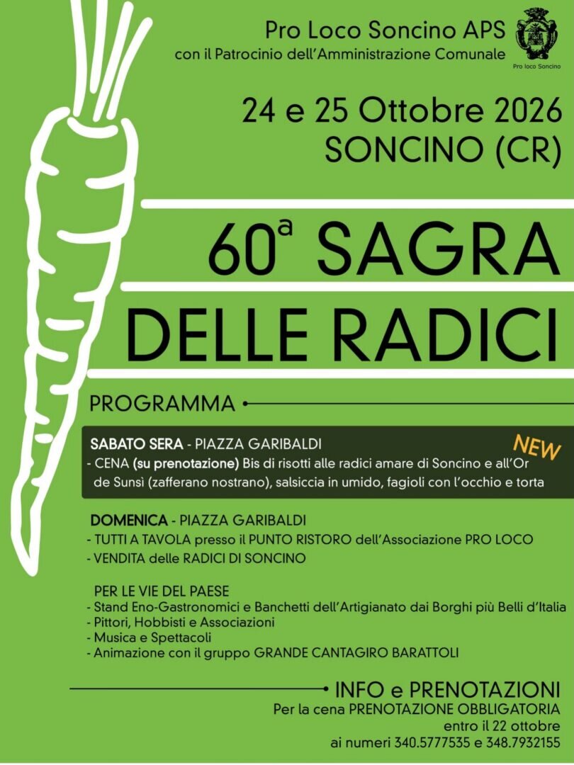 Locandina Sagra delle Radici