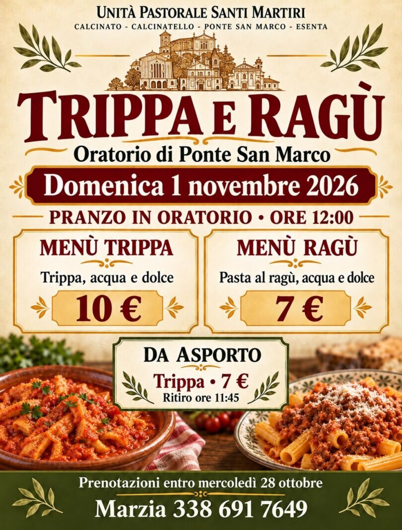 Locandina Trippa e ragù